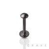 INTERNALLY THREADED DOME TOP 316L SURGICAL STEEL LABRET